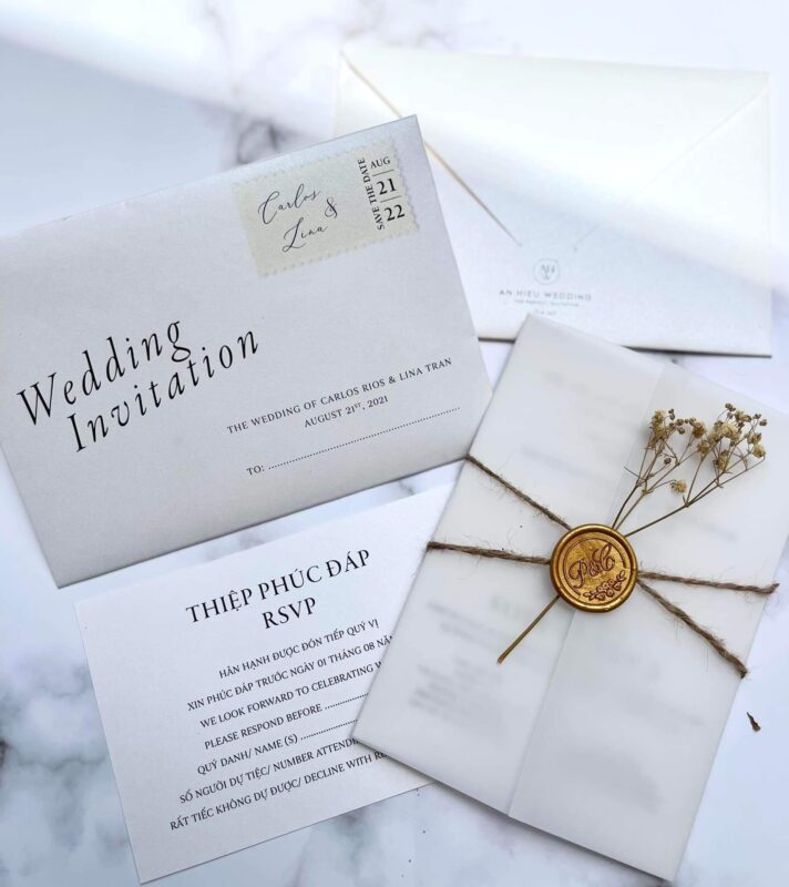 Factors to consider when designing wedding invitations